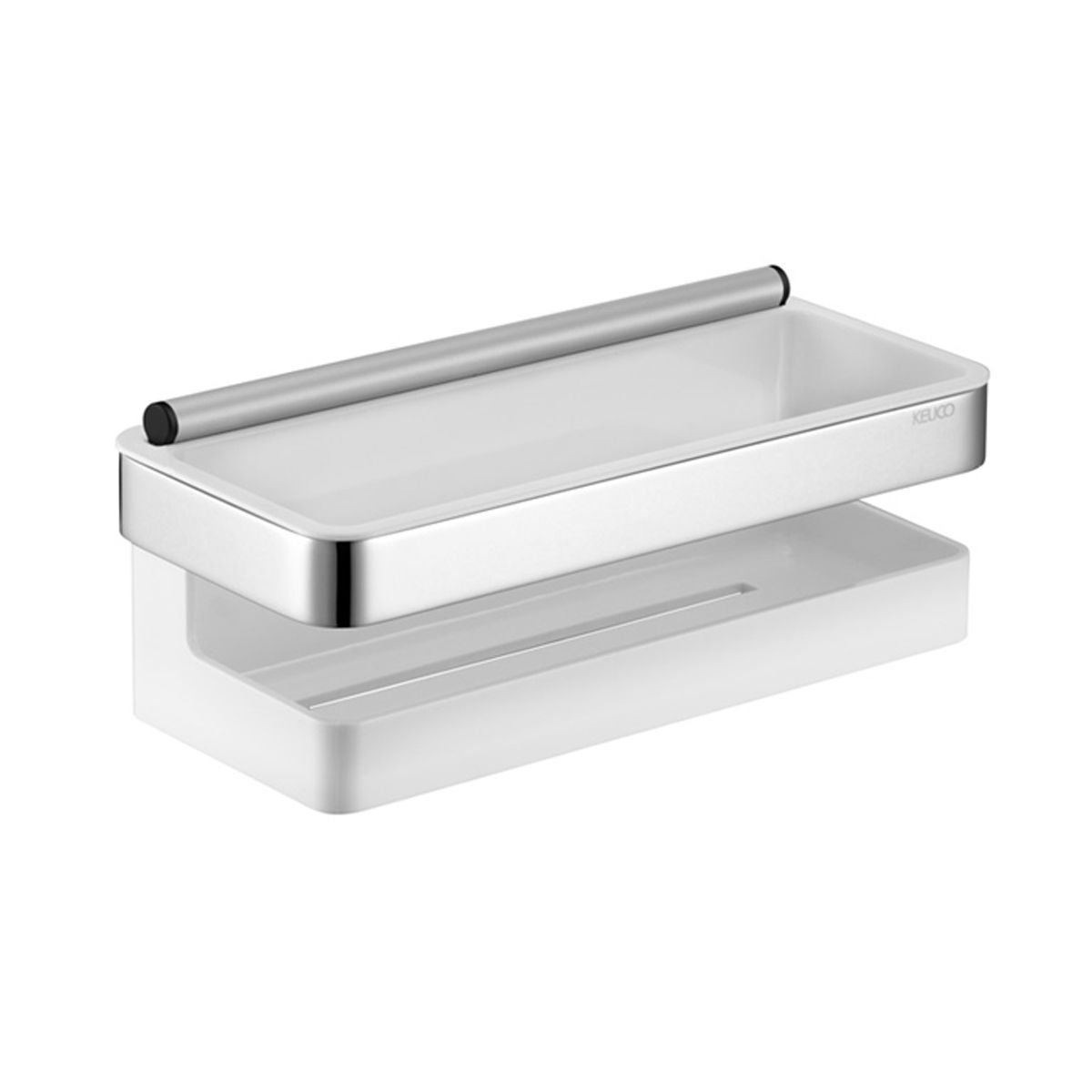 MOLL shower basket with glass wiper