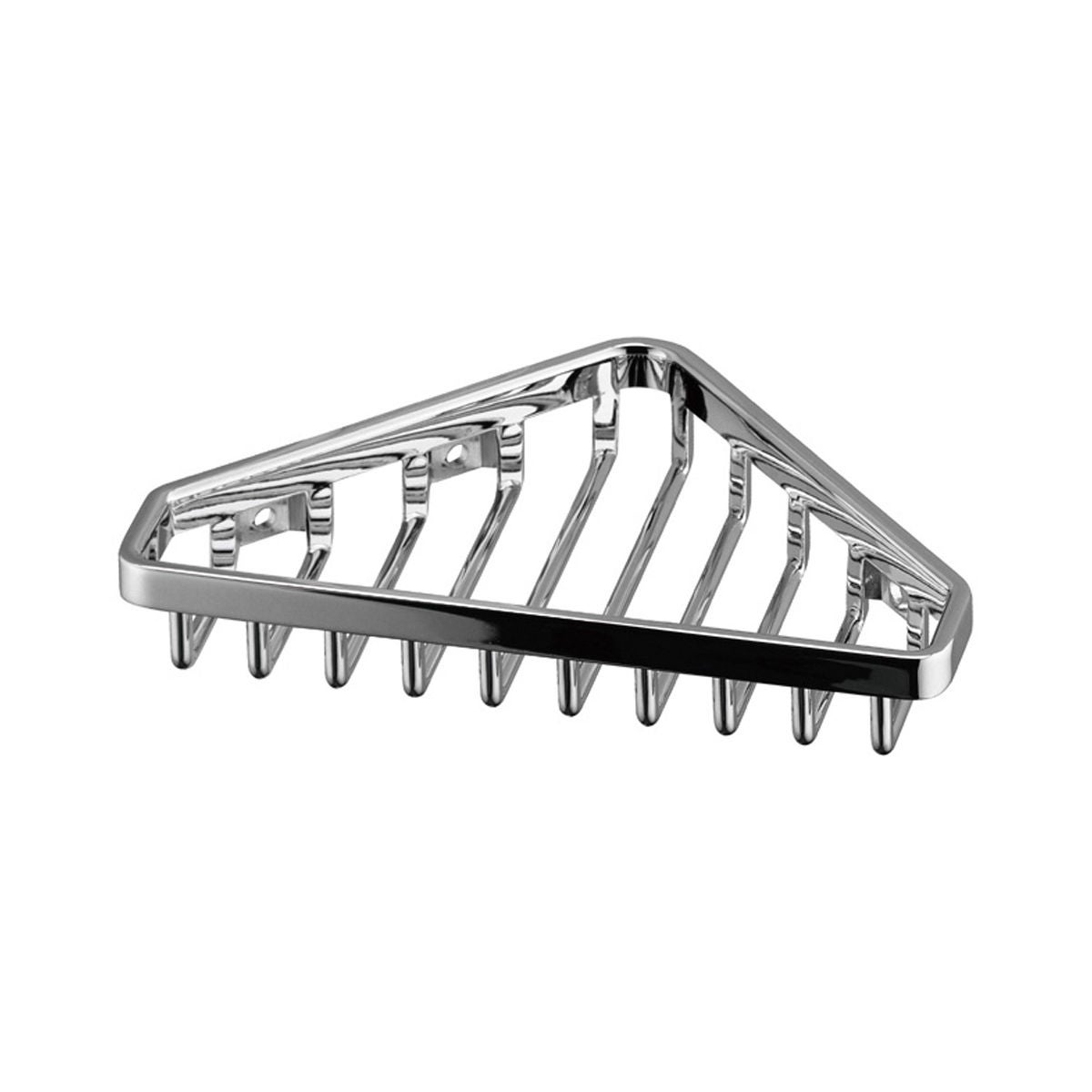 Shower shelf corner soap basket